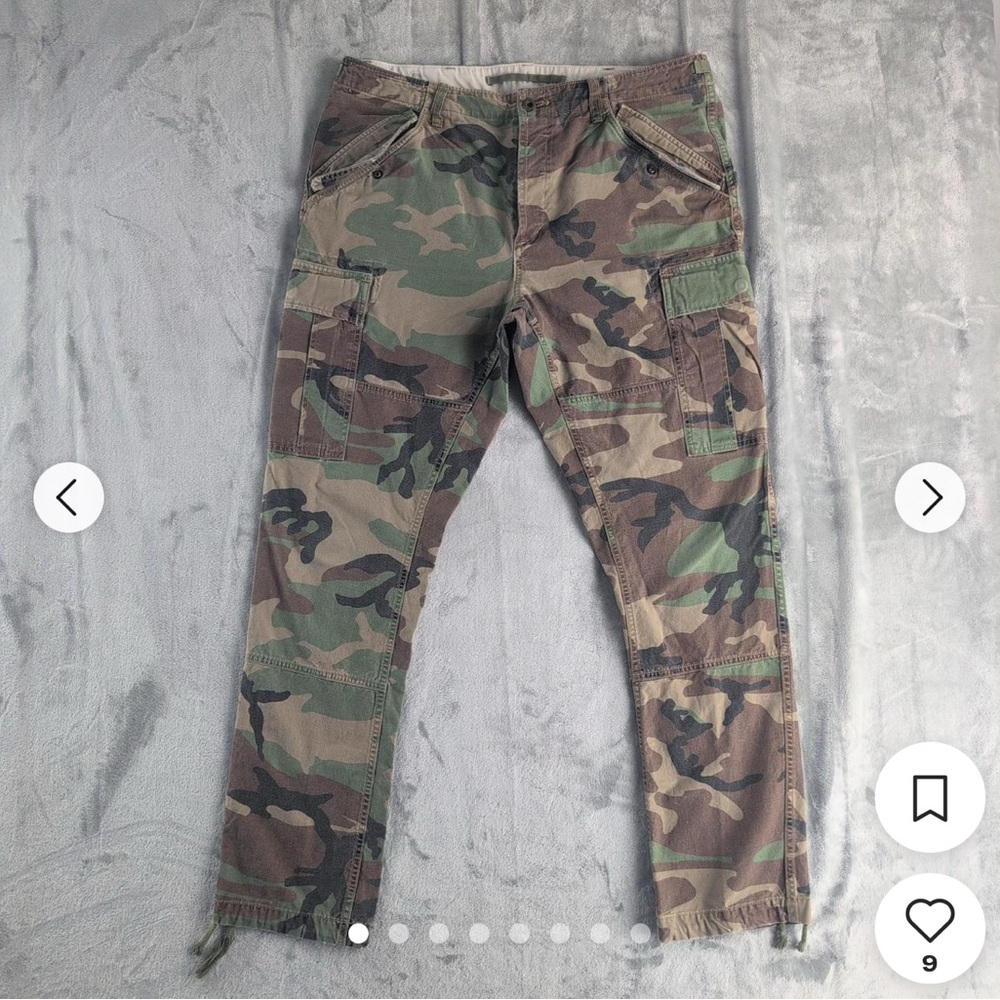 Polo by Ralph Lauren Camouflage Cargo Pants, like new, size 34/36